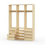 Стеллаж для одежды Мирта 95 BMS - Фото 12