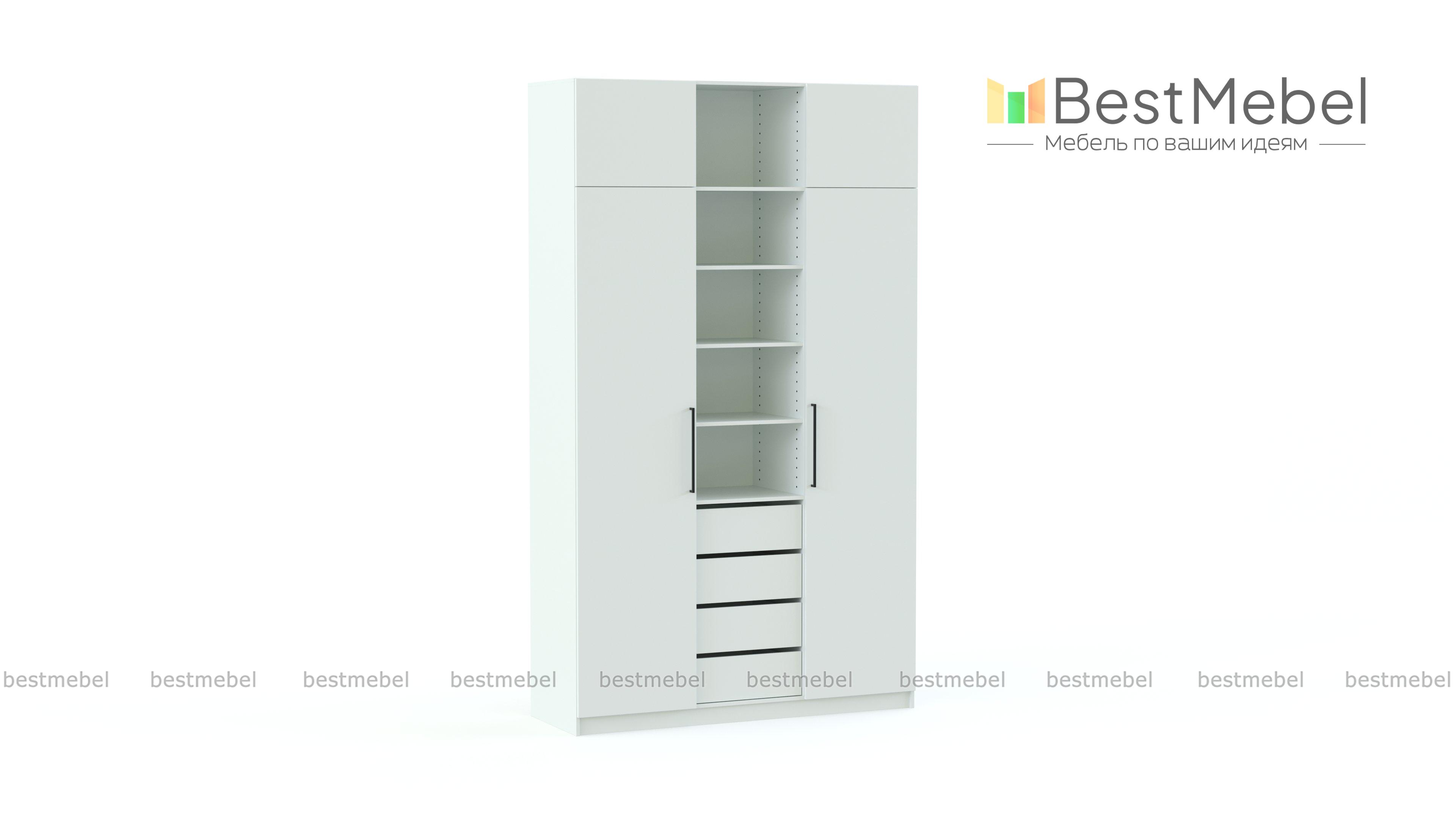 Шкаф распашной Остин Лайт 27 BMS - Фото