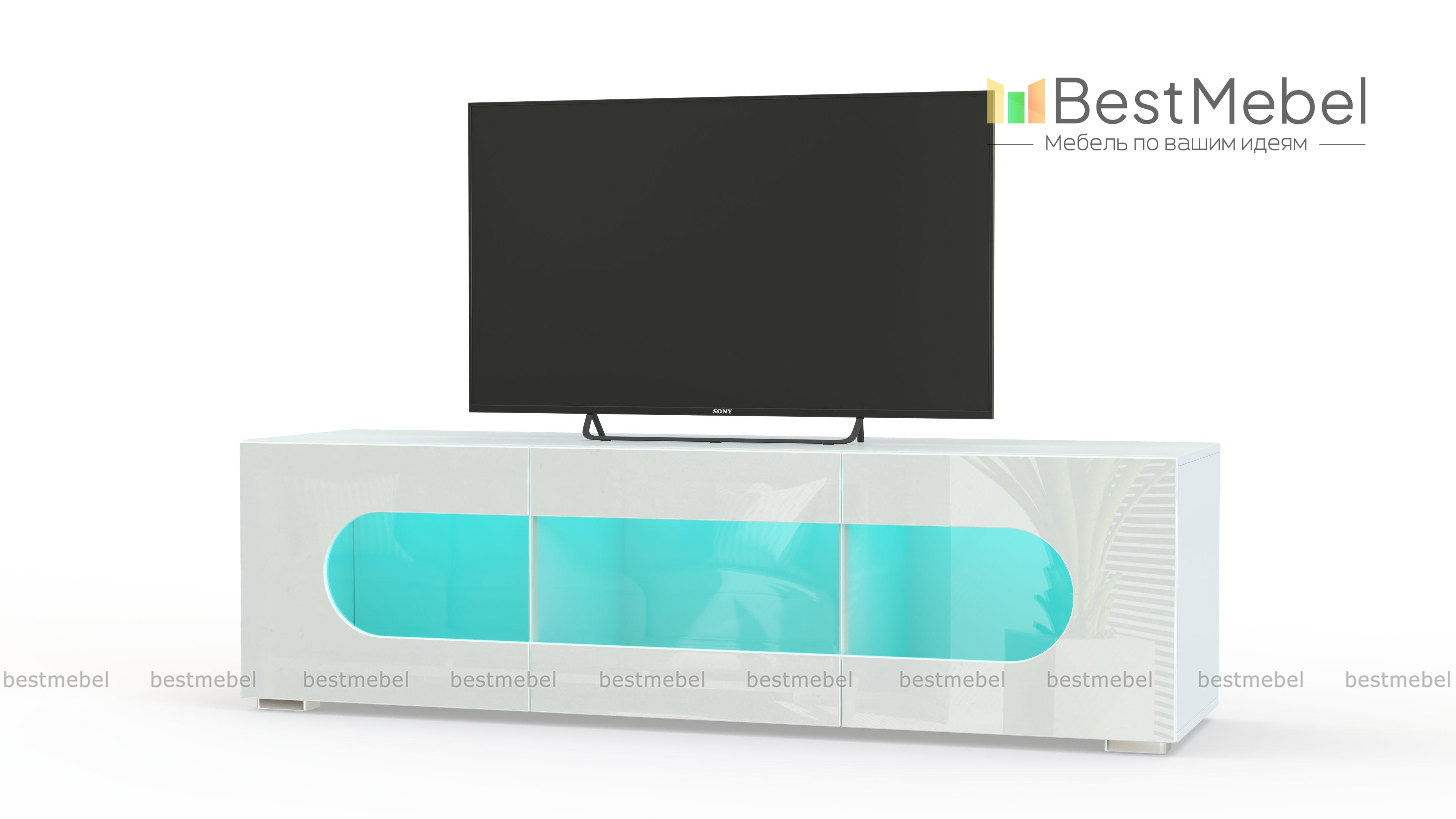 Тумба под ТВ Гламур Led 15 BMS - Фото