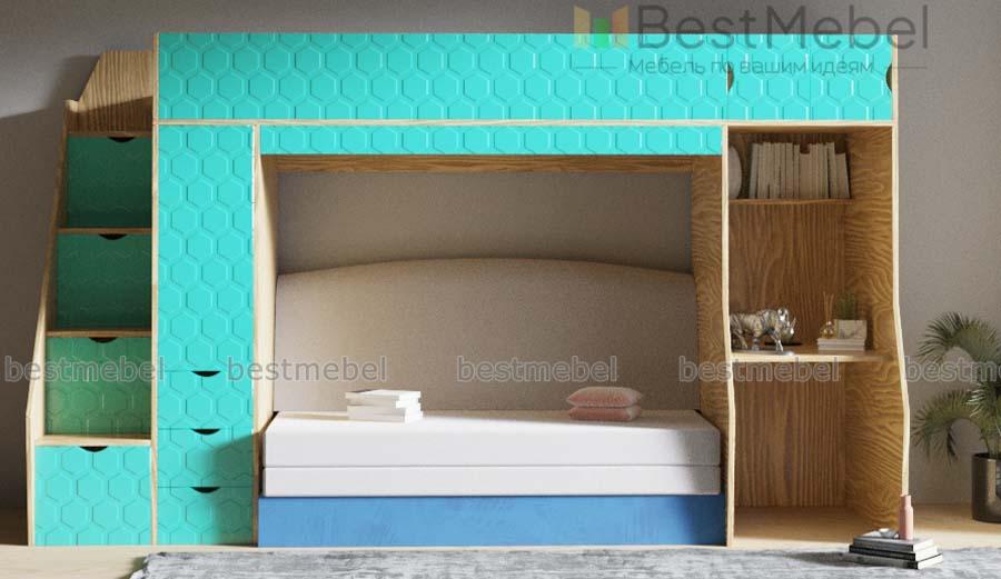 Детская кровать с диваном Фелиция 2 BMS - Фото