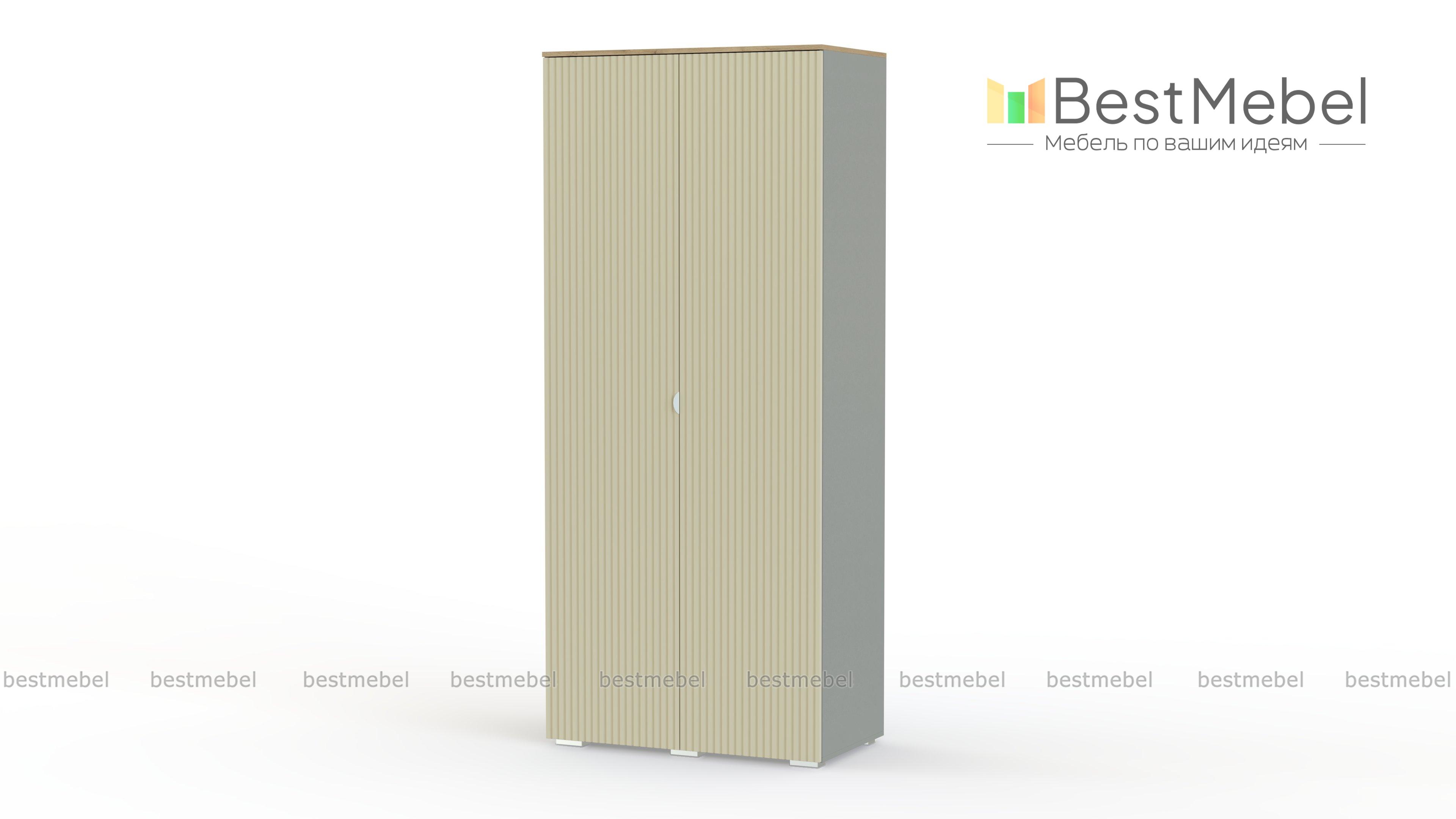 Шкаф распашной Эмилия 22 BMS - Фото