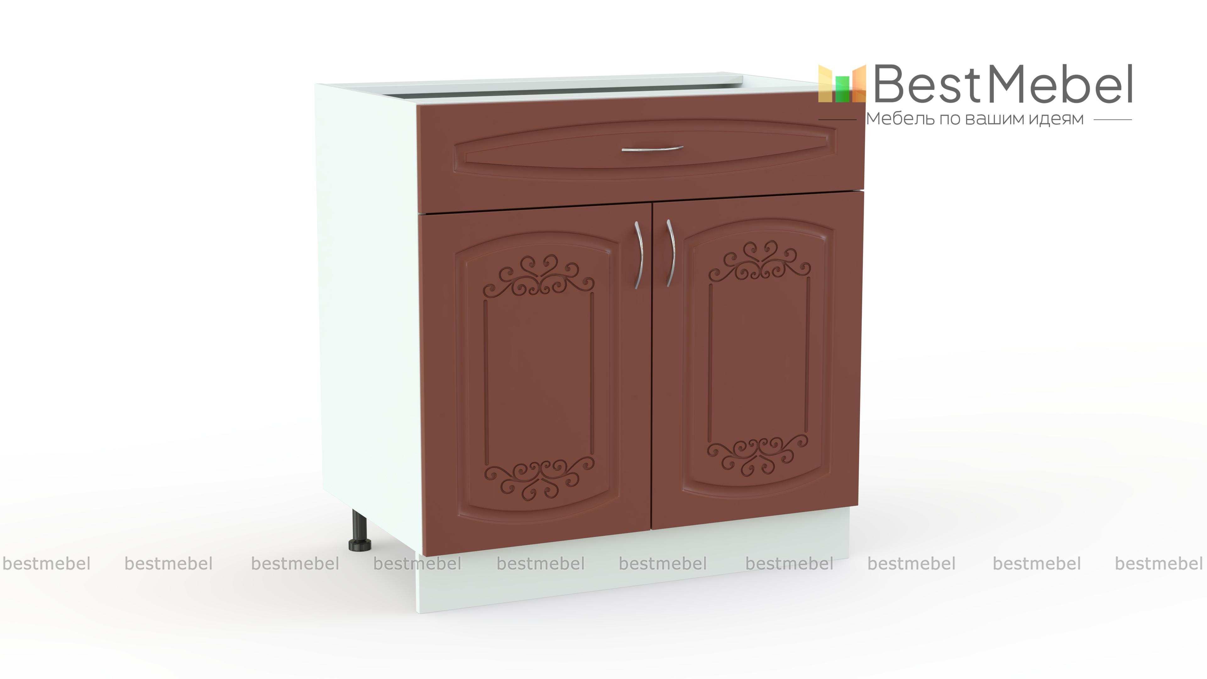 Стол с ящиком  Глория BMS - Фото