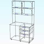 Схема сборки Мини-кухня Агата 14 BMS