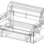 Диван аккордеон Азнавур BMS(Аккордеон)