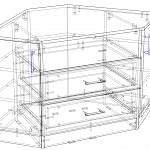 Схема сборки Тумба угловая Мадлен 4 BMS