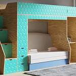 Детская кровать с диваном Фелиция 2 BMS - Фото 2