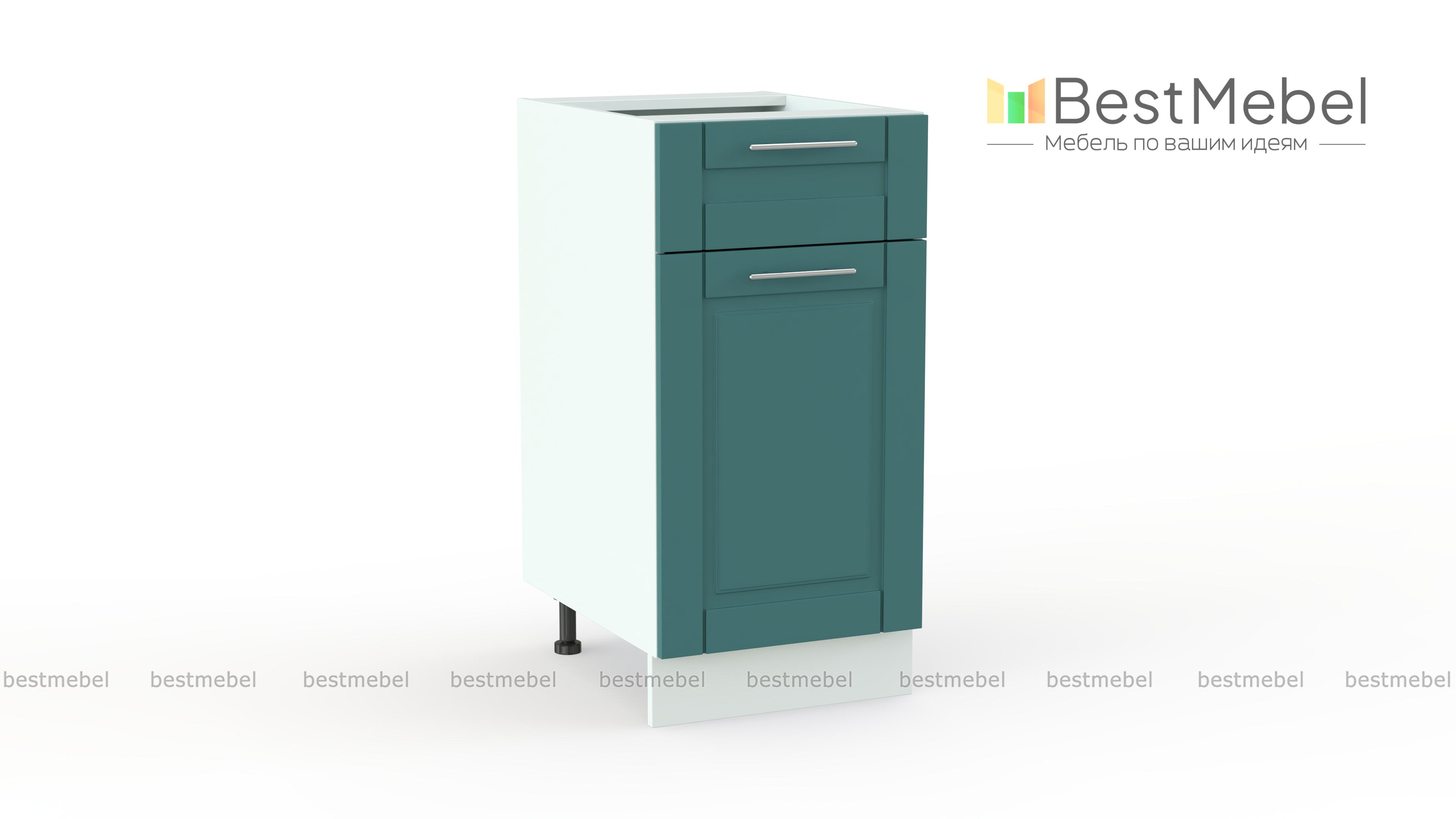 Шкаф нижний Палермо Тумба с одним ящиком и одной дверцей BMS - Фото