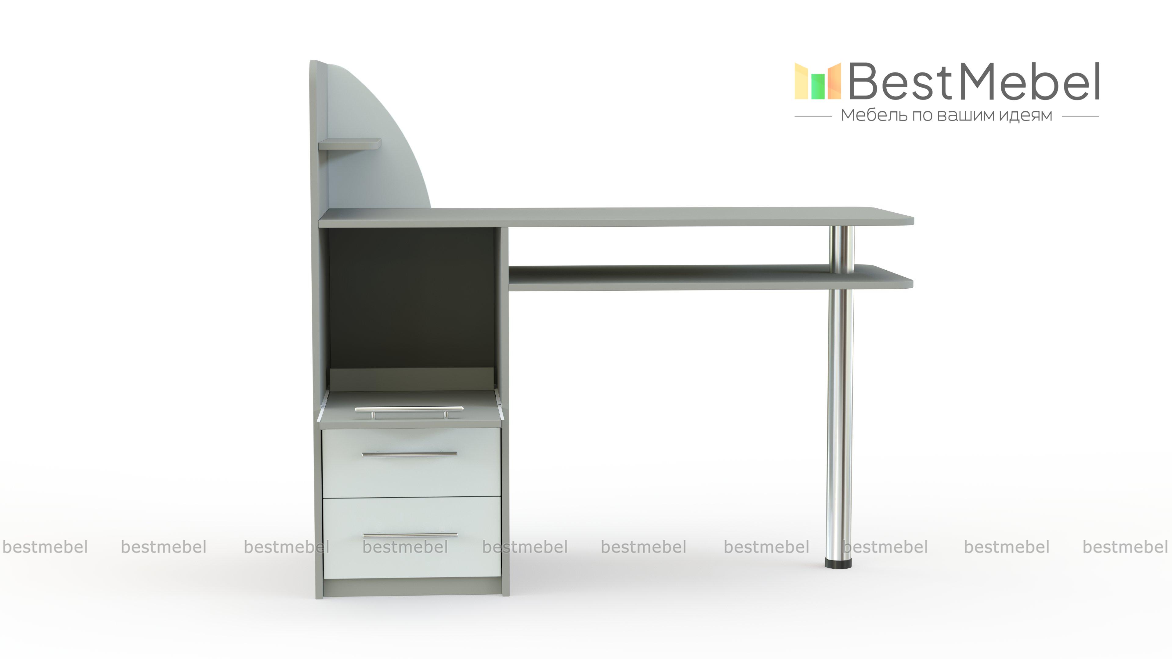 Стол маникюрный Брит BMS - Фото