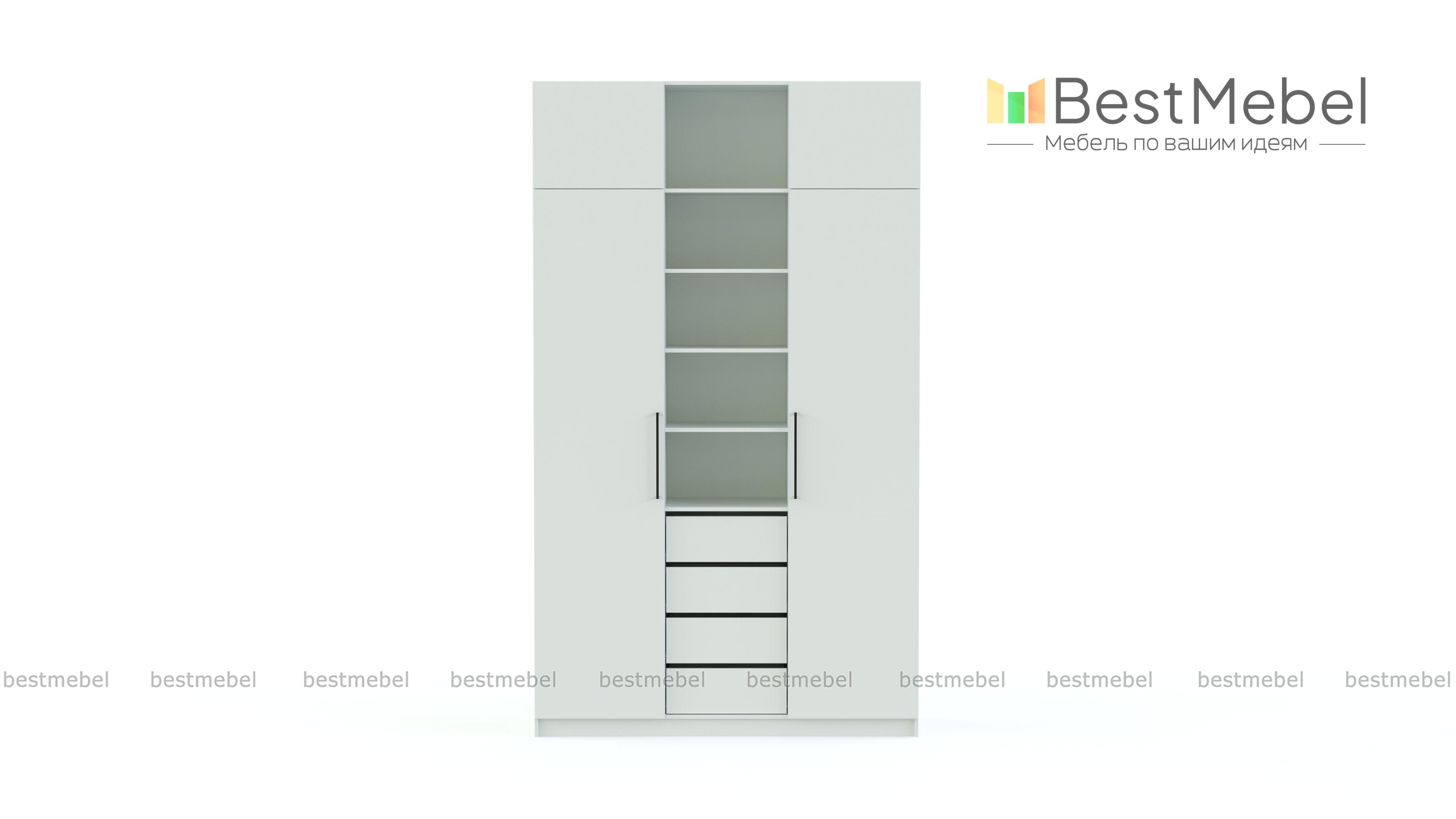 Шкаф распашной Остин Лайт 27 BMS - Фото
