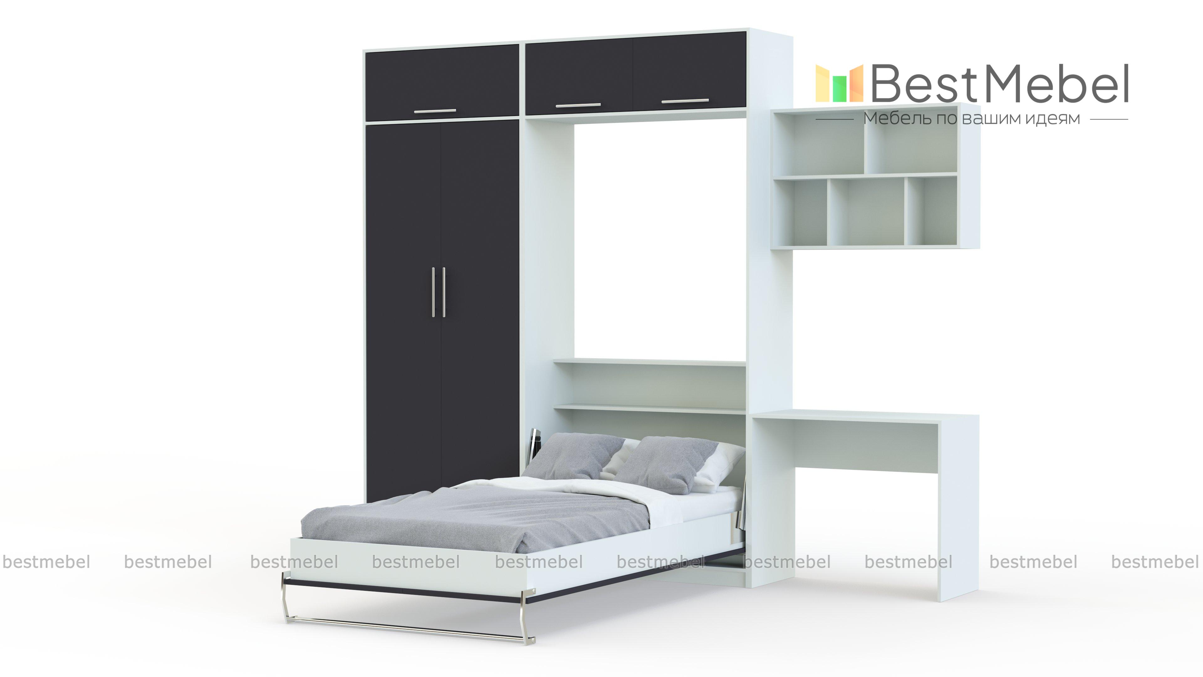 Шкаф-кровать трансформер Роберт BMS - Фото