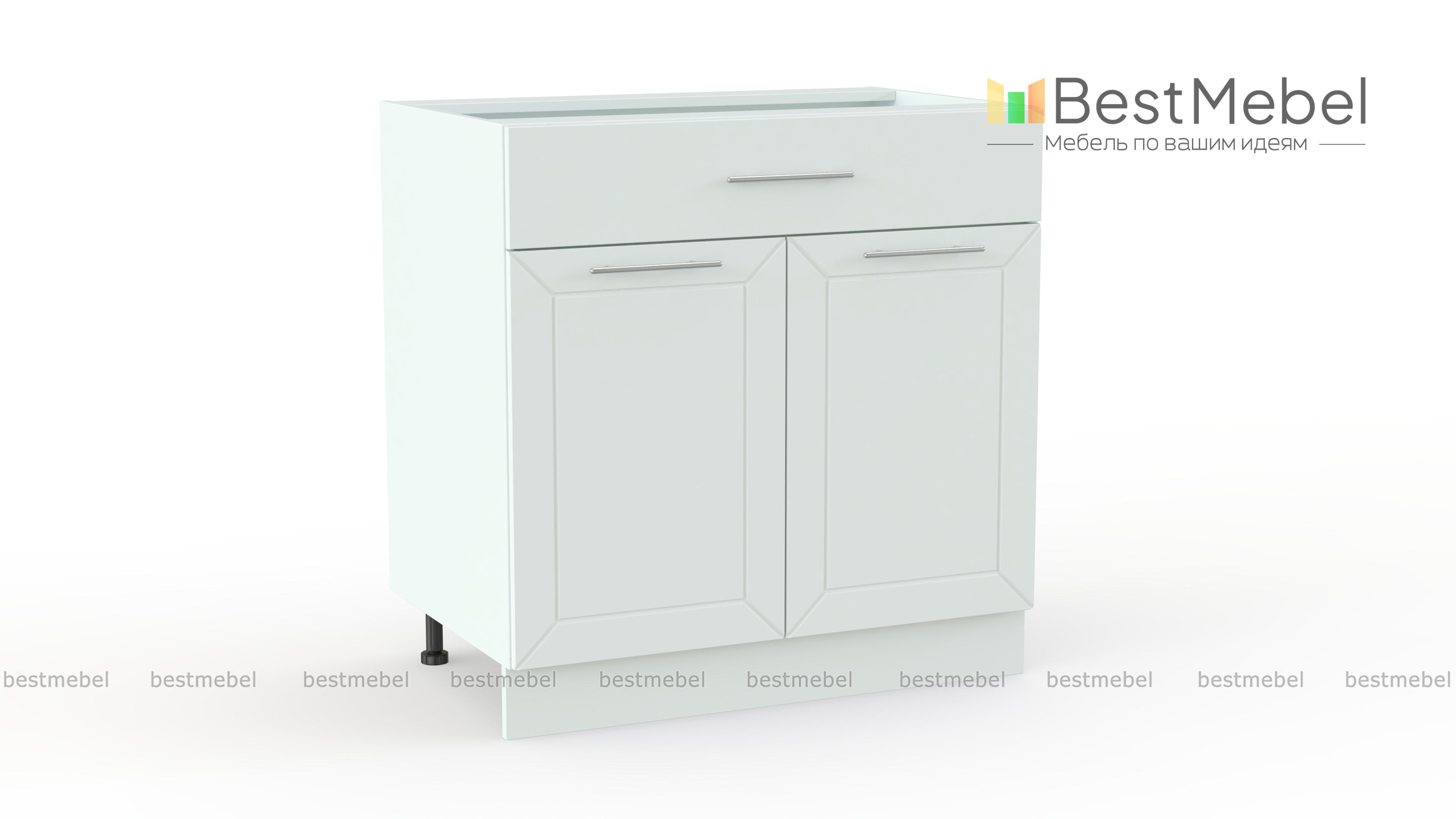 Шкаф нижний с 2-мя дверцами и ящиком Тетчер BMS - Фото