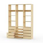 Стеллаж для одежды Мирта 96 BMS - Фото 16