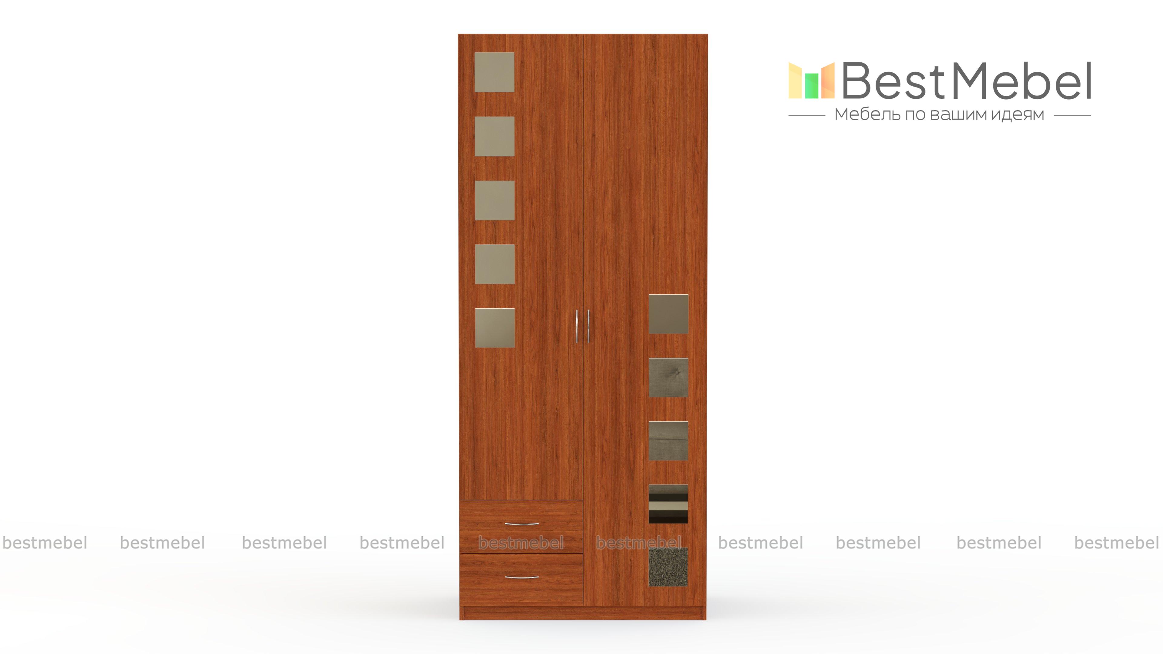 Распашной шкаф Паулина 29 BMS - Фото