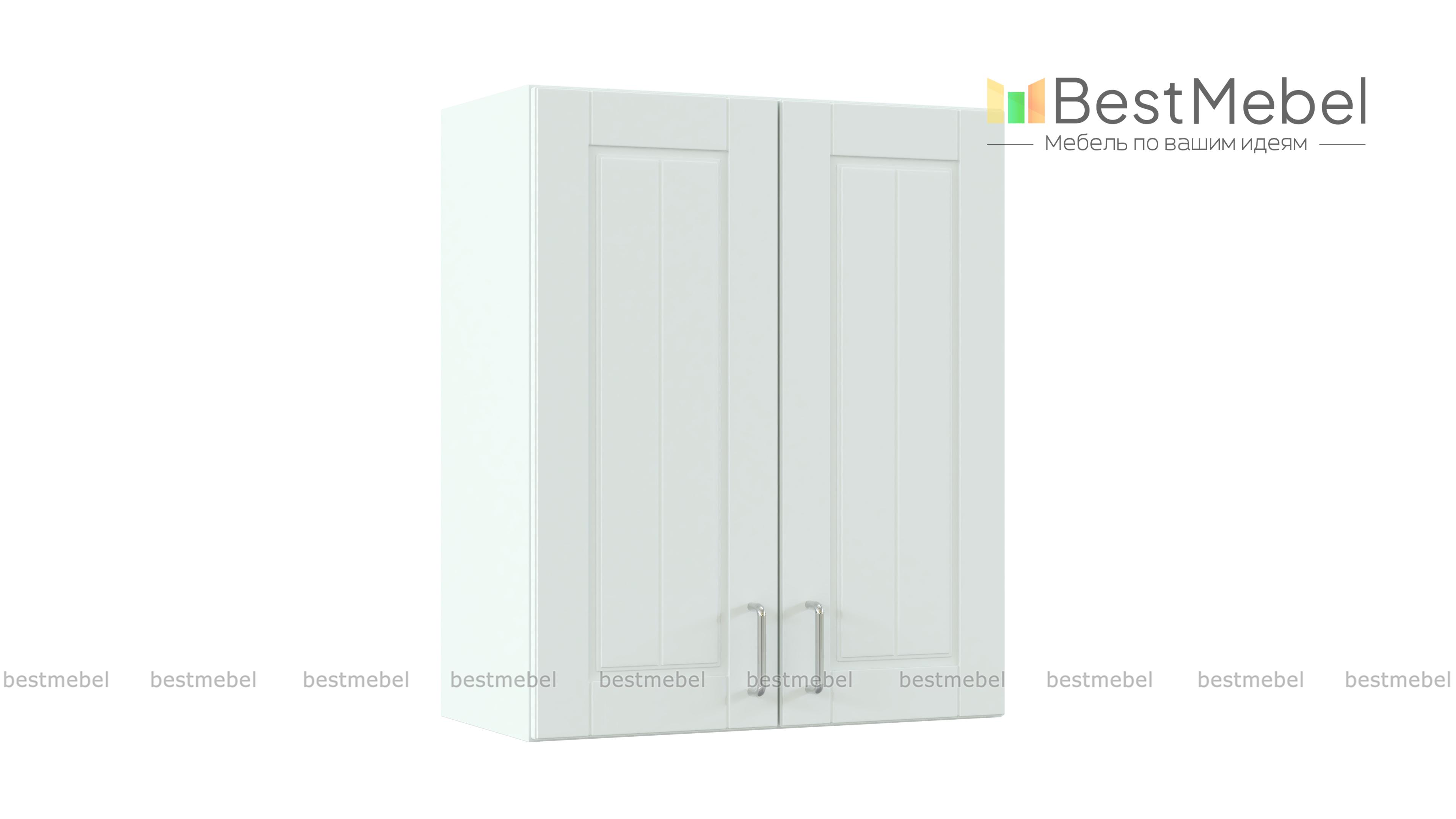 Шкаф навесной 2 двери Изабелла BMS - Фото