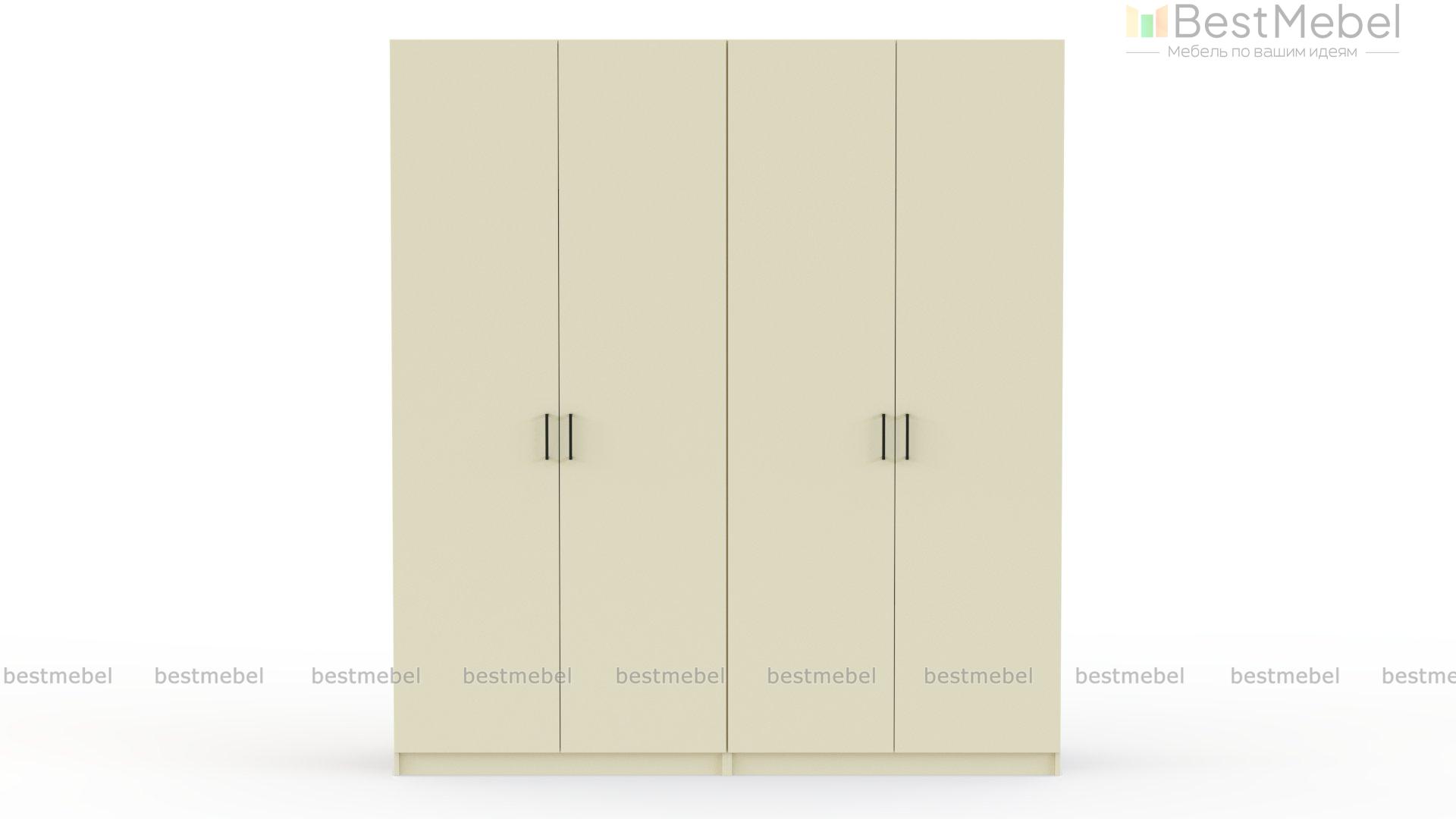 Шкаф распашной Остин Лео 4 BMS - Фото