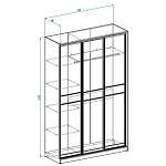 Схема сборки Шкаф-купе – 01111 BMS