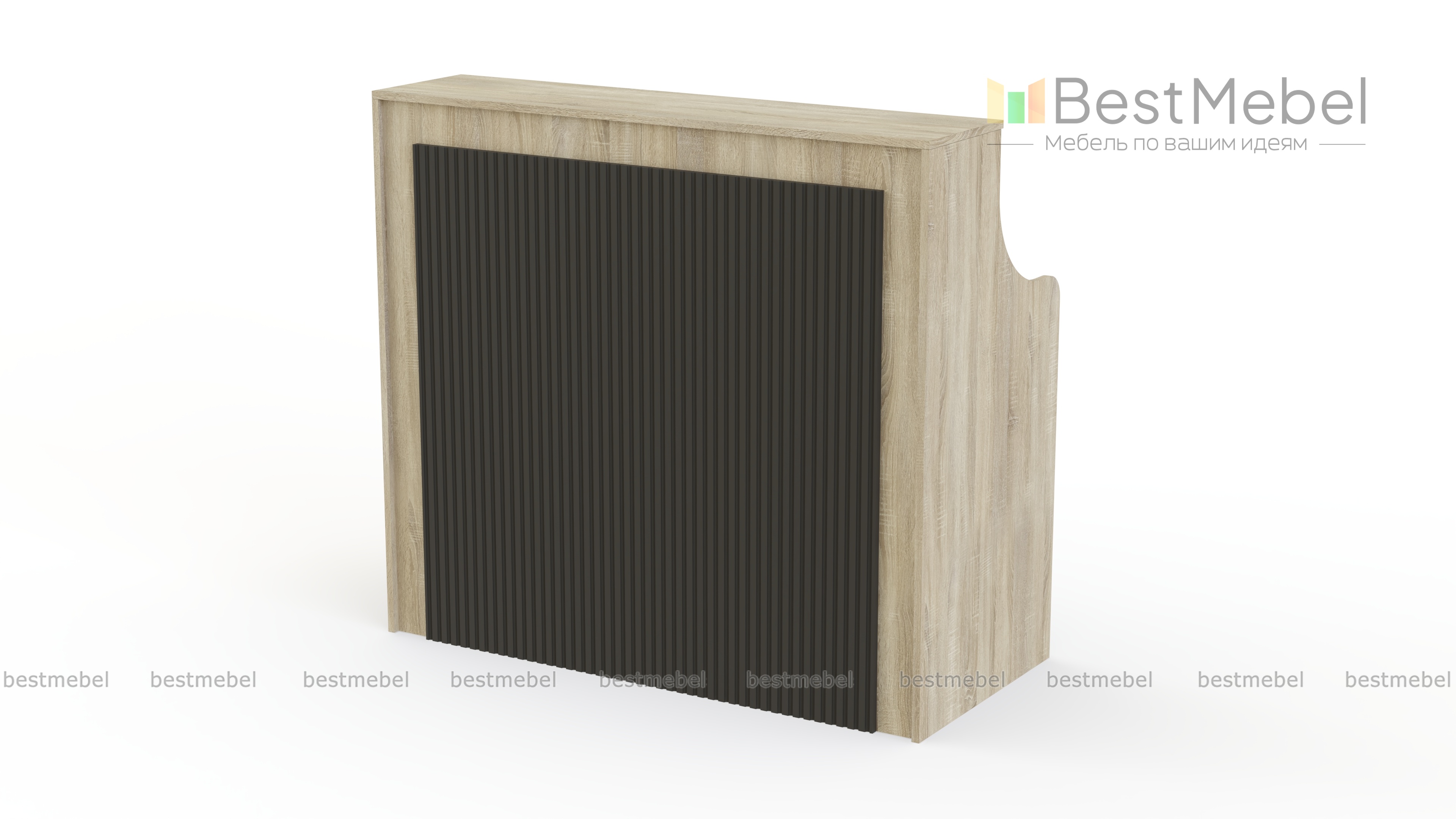 Стойка ресепшн Ландшафт BMS