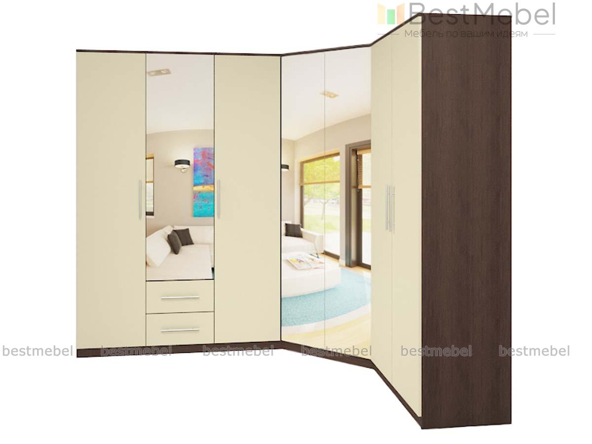 Шкаф угловой Глянец 6 BMS - Фото