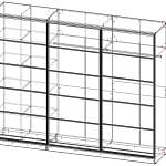 Шкаф-купе Бастай (3000*2400*600)