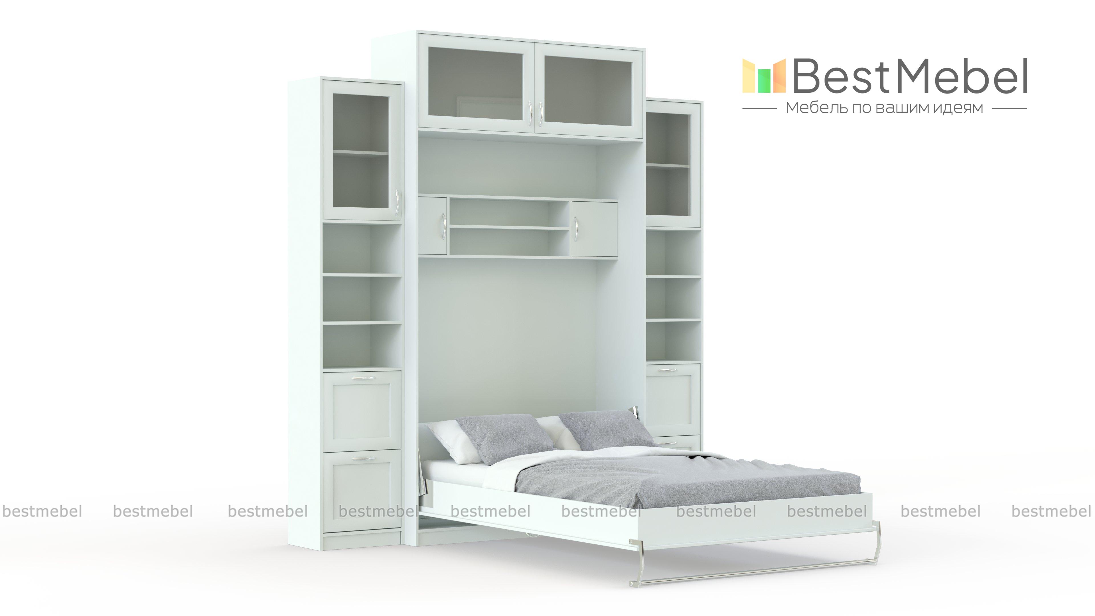 Шкаф-кровать трансформер Комбинатор BMS - Фото