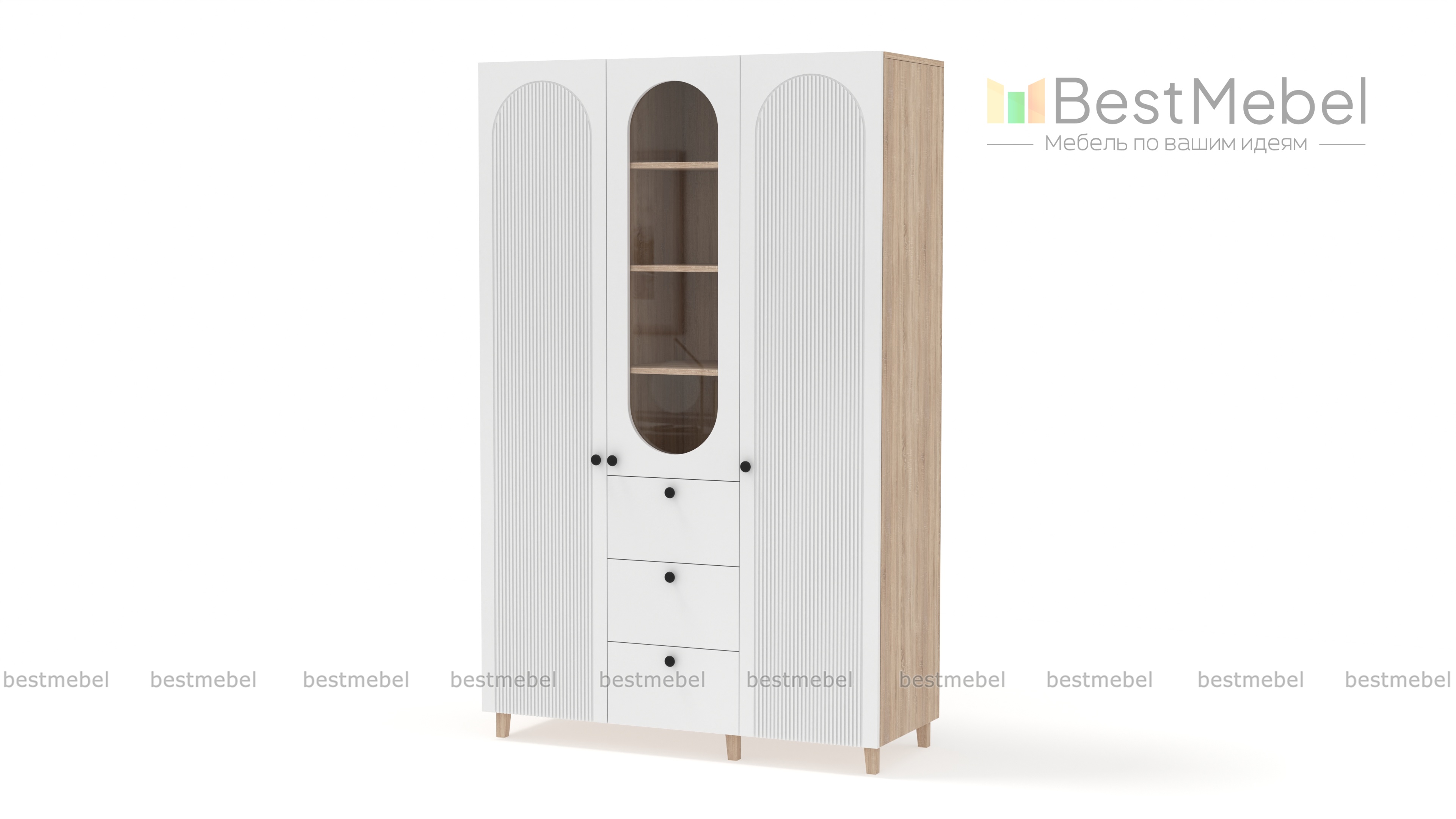 Шкаф распашной Рене 10 BMS