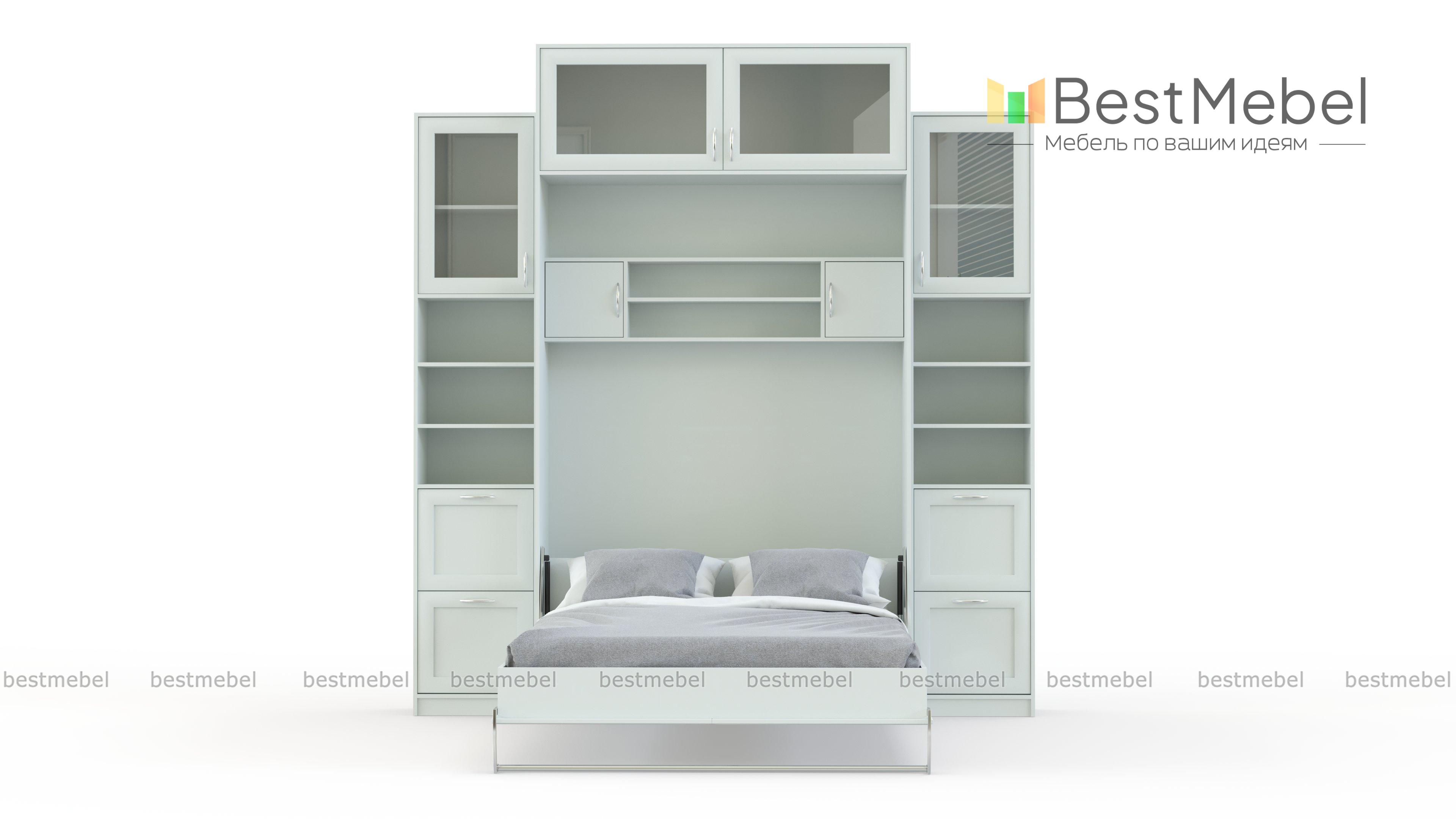 Шкаф-кровать трансформер Комбинатор BMS - Фото