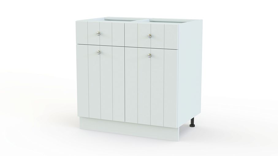 Шкаф нижний с 2-мя дверцами и 2-мя ящиками Прованс BMS - Фото