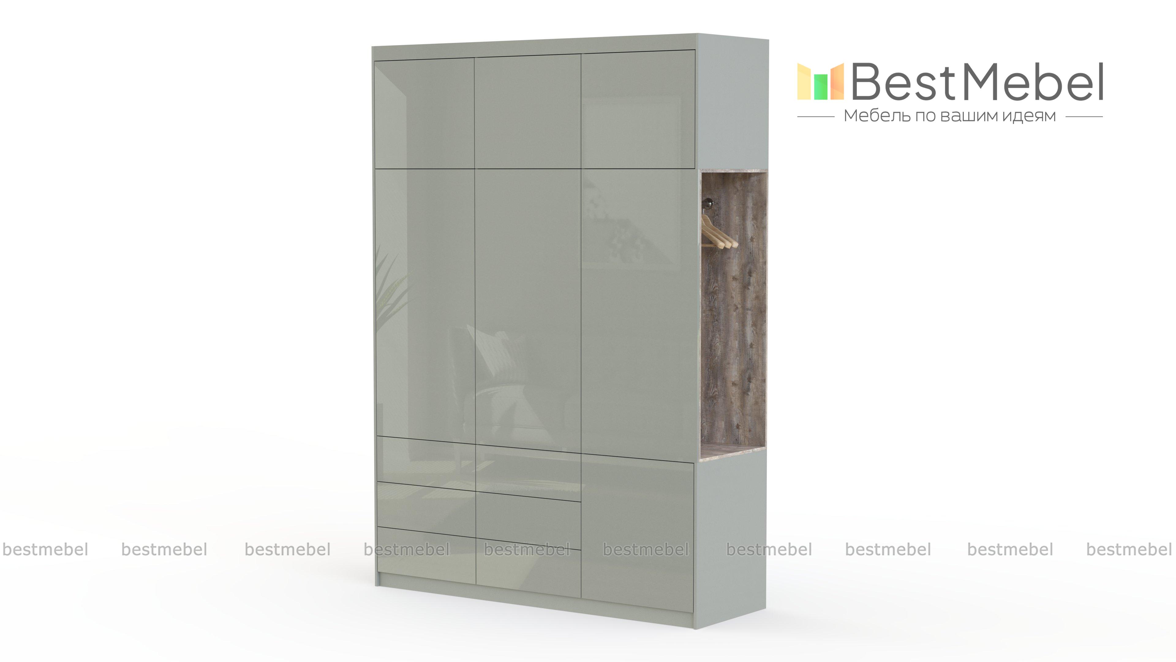 Прихожая Клайд 12 BMS - Фото