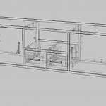 Схема сборки Тумба под ТВ Маджента 5 BMS