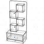 Схема сборки Стеллаж Квинта 7 BMS