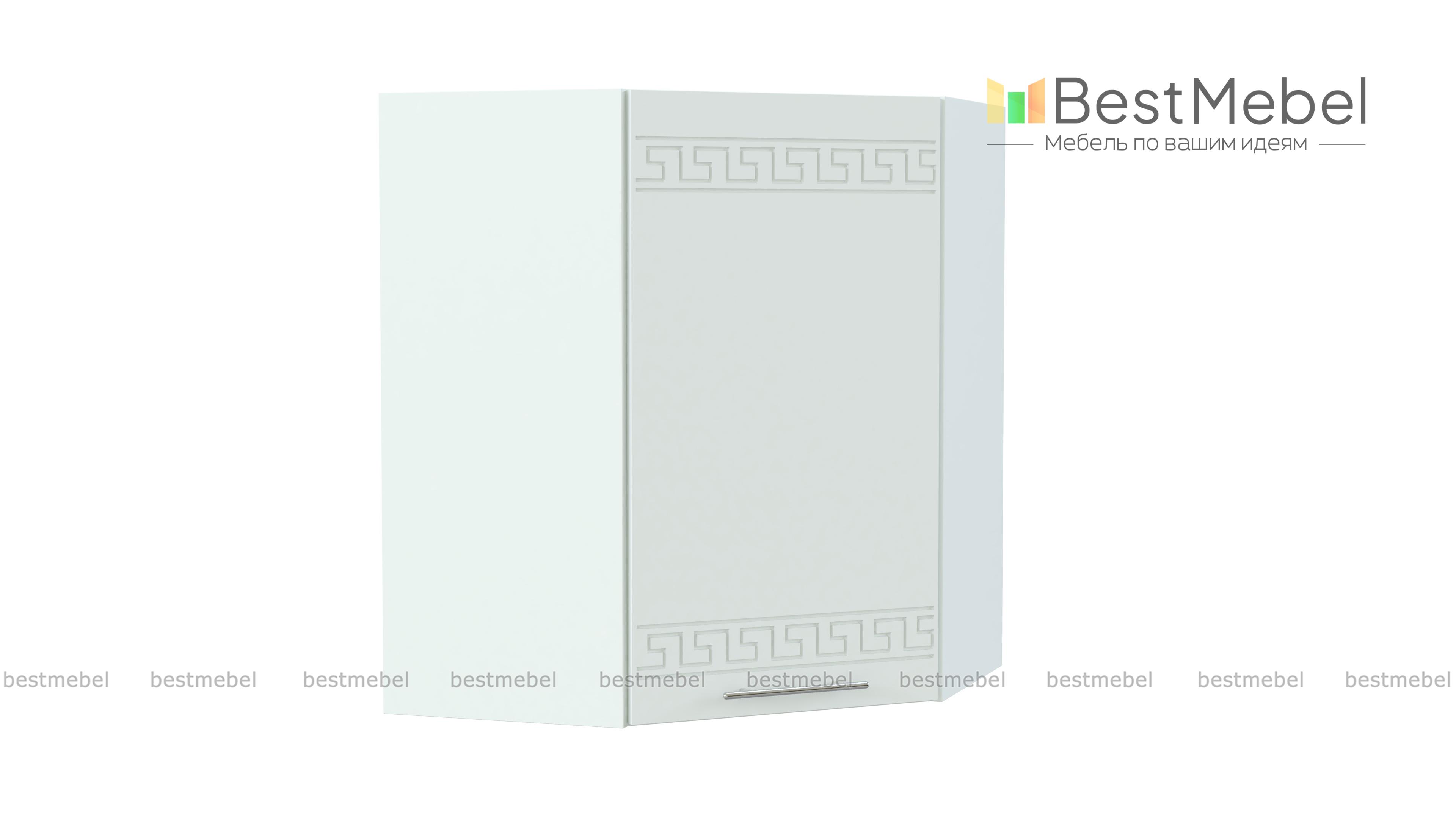 Шкаф навесной угловой 590 Греция BMS - Фото